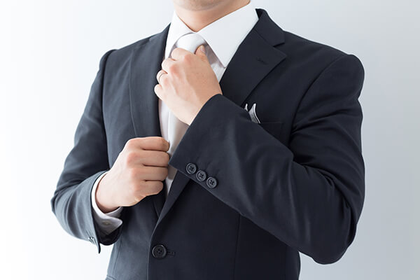 略礼服の着用シーン