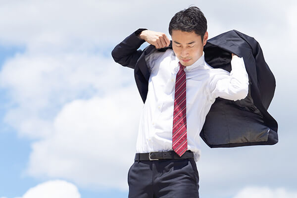 夏の面接での暑さ対策