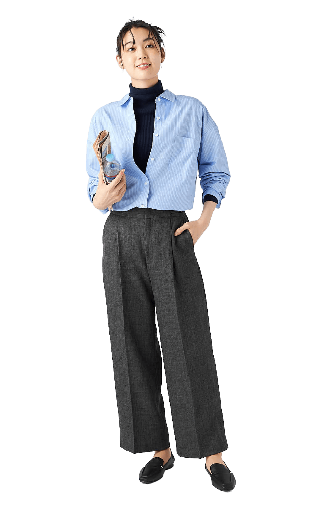 ツーサイドポイント　ワイドパンツ