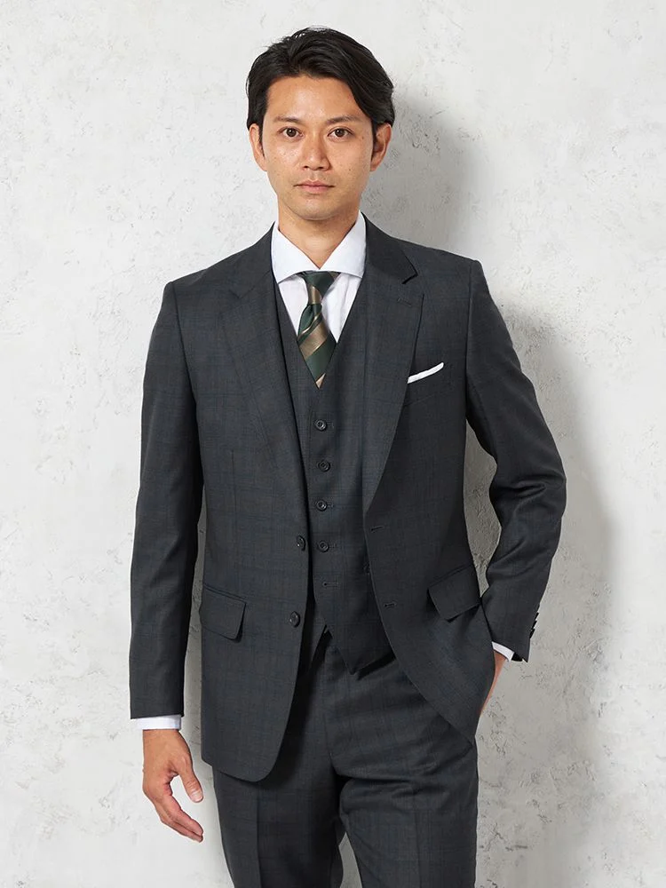 REDA チェック M.グレー