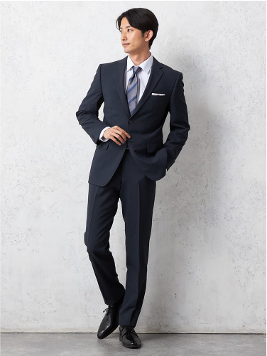 上下ウォッシャブル ブラック 小柄