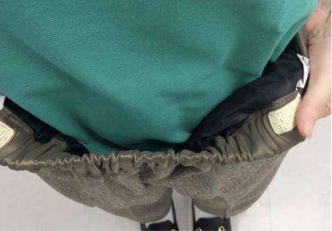 前2箇所にすべり止め付