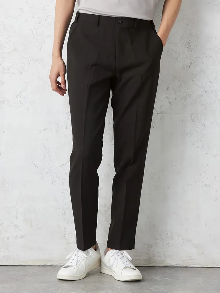 【即納】【WEB限定】【TOKYORUN】セットアップパンツウォッシャブルノータック通年ストレッチ