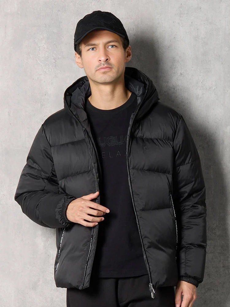 【1PIU1UGUALE3RELAX】LOGOジップダウンジャケット秋冬（ウノピゥウノウグァーレトレ）