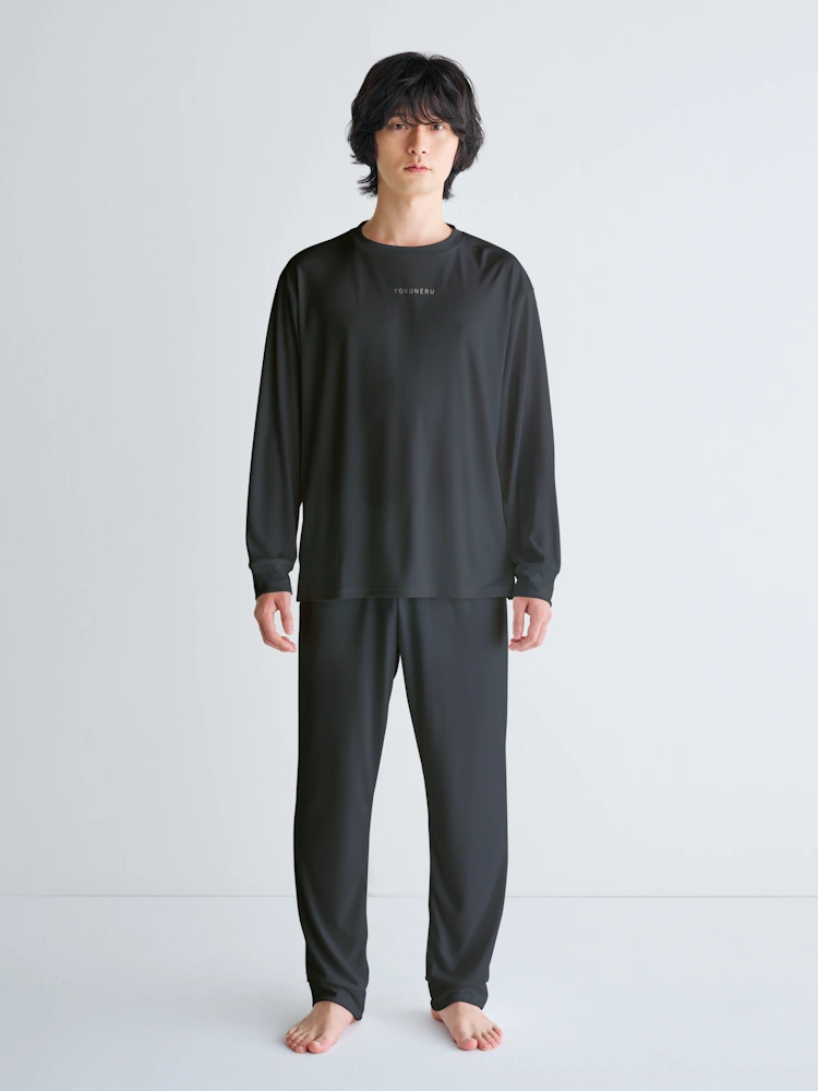 【2,800円引き!4/1(水)09:59まで】【YOKUNERU】リカバリーウェア上下セット男女兼用長袖Tシャツ+ロングパンツ疲労回復血行促進遠赤外線快眠NANOMIX【一般医療機器】