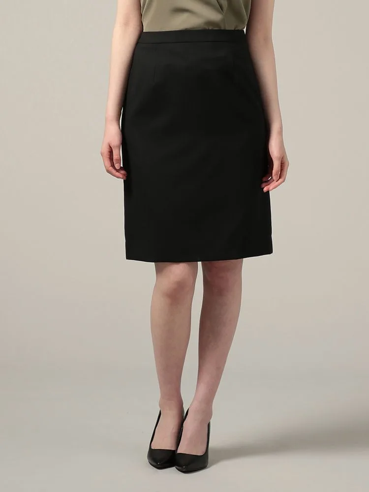 【軽量】膝丈タイト超軽量サマーリクルートスカート春夏【レディース】