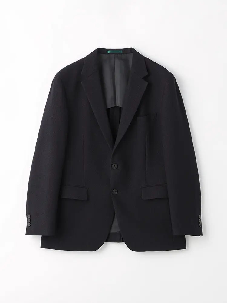 【リッケンバッカー】スラブジャケット２つボタンウォッシャブルストレッチ秋冬