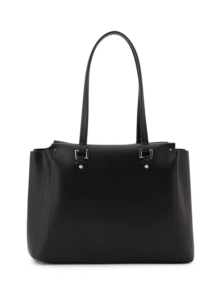 【INDIVI】3層トートバッグビジネスバッグ合皮通年【レディース】