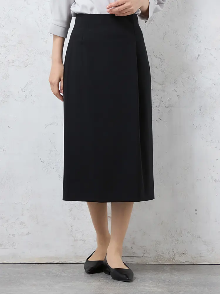 【INDIVI】キャリーマンツイル2WAYストレッチスカートウォッシャブル通年【レディース】