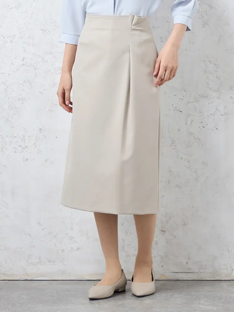 【INDIVI】キャリーマンツイル2WAYストレッチスカートウォッシャブル通年【レディース】