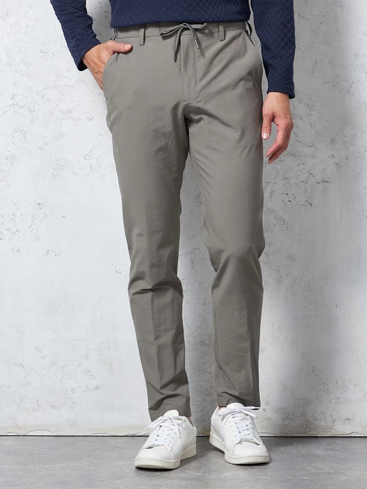 【RUCKENBACCHAR】軽量ストレッチイージーパンツ無地カジュアルパンツ春夏