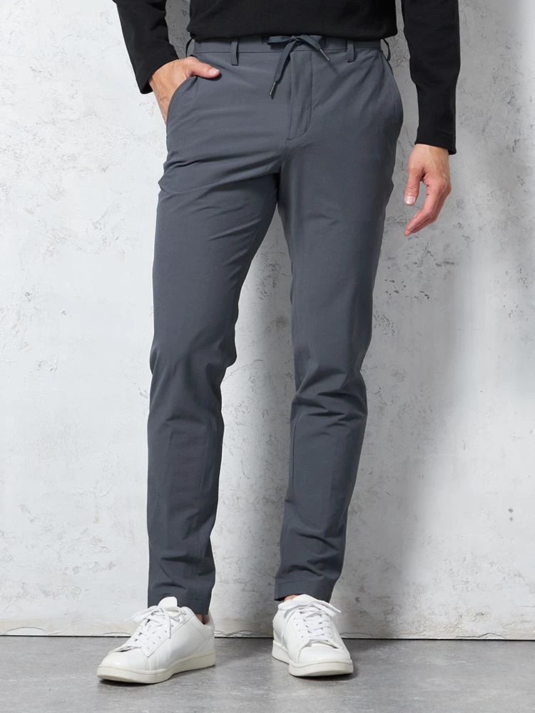 【RUCKENBACCHAR】軽量ストレッチイージーパンツ無地カジュアルパンツ春夏