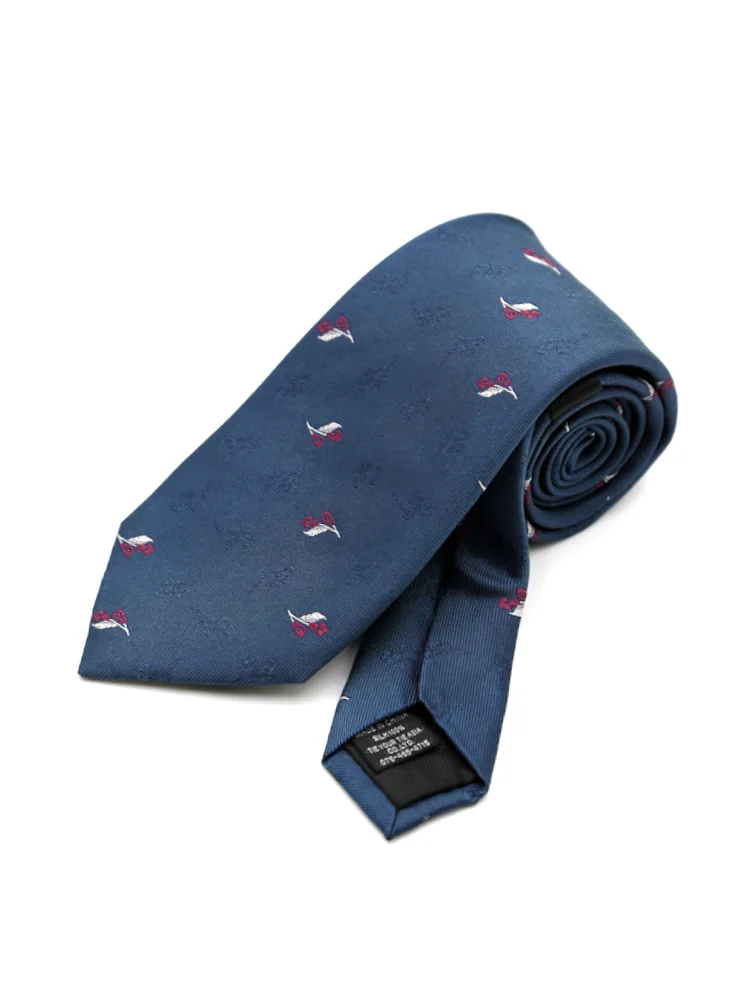 【RiickenBacchar×TIEYOURTIEcollection】リッケンバッカー×タイユアタイネクタイシルク100%小柄