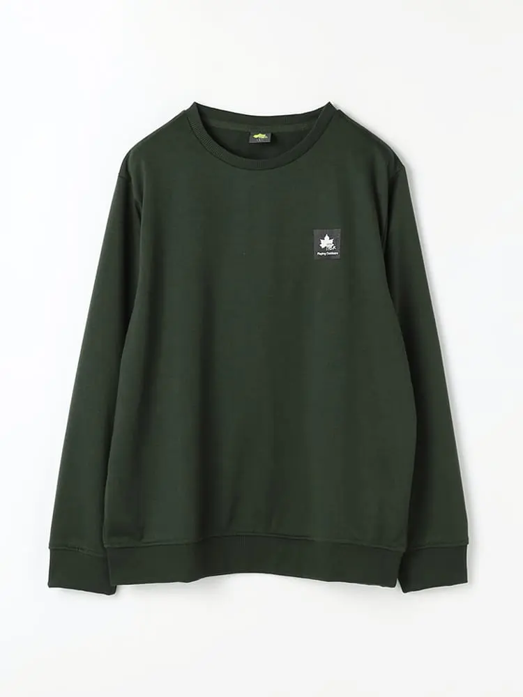 【ロゴス】裏毛トレーナーカジュアルインナー秋冬