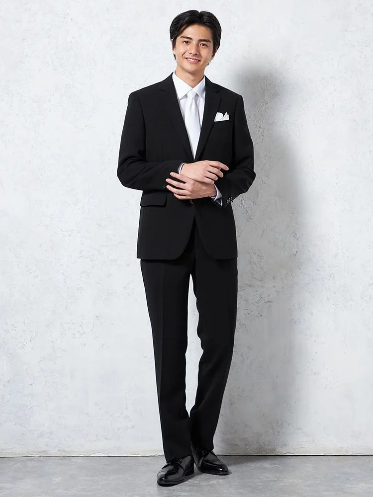 [礼服]【上下ウォッシャブル】フォーマル2つボタンウエストアジャスター仕様【i-Formalアイフォーマル】通年礼服【定番】