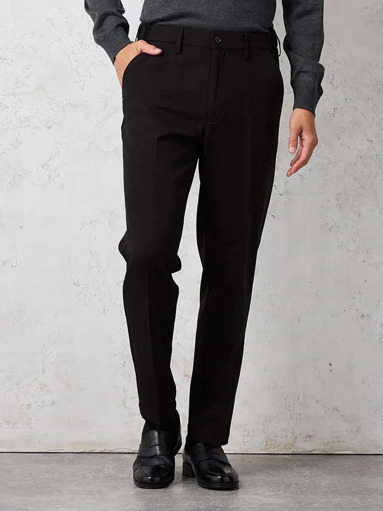 【AIRSUIT】セットアップスラックスパンツノータック防シワ（イージーケア）ストレッチ通年吸水速乾UVカット